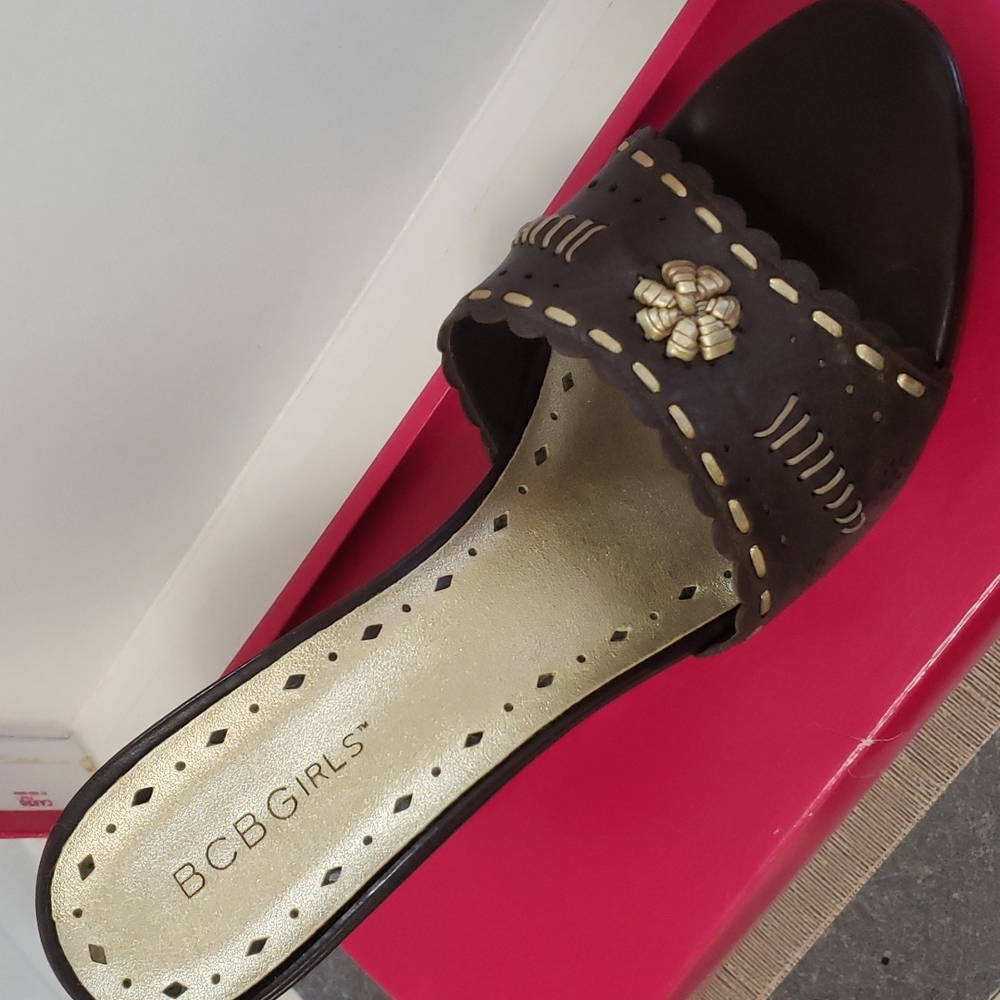 Leather platform mules - Picture 2 of 10